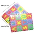 thumbnail image 2 of Hearth & Gear Foam Alphabet And Number Puzzle Play Mat Soft And Educational Floor Tiles For Babies And Kids For Crawling And Learning Multiplication Tables for Kids Kids Handheld Games for Toddlers, 2 of 6