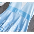 thumbnail image 4 of Elsa 2 Robe de Princesse Déguisement Reine pour Filles Sans Manches Flocon de Neige Imprimé Cosplay Fête de Neige Robe de Princesse, 4 of 6