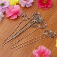 thumbnail image 3 of Abbracc 2xcarbon Steel Wire Assorted Shape Photo Clip Holders Round Shape 120x22mm , , 2 Pcs, 3 of 5