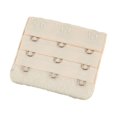 thumbnail image 1 of Extension Strap Bra Extender Buckle 3 Hook Women Accessories Practical Elastic Multicolor Clips Tight 3 Rows Underwear light flesh color, 1 of 6