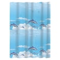 thumbnail image 1 of Shower Curtain Hooks Shower Curtain Waterproof Mold-Resistant Thick Type Bathroom Curtain Installation Kit Bathroom No-Punch Separation Curtain Door Curtain Window Curtain Hanging Curtain, 1 of 6