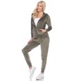 thumbnail image 2 of White Mark Ensemble de Survêtement en Velours pour Femmes, 2 Pcs, 2 of 6