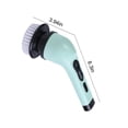 thumbnail image 3 of LSLJS Electric Spin Scrubbers, Wireless Cleaning Spin Brush with 9 Replaceable Brush Head Power Scrubbers for Bathroom, Kitchen, Tile Electric Spin Scrubbers Mop, Electric Cleaning Brush, 3 of 9