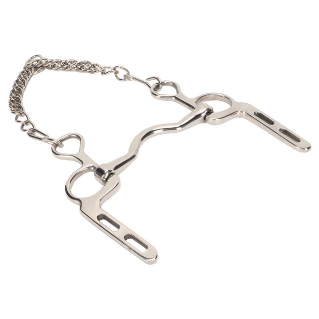 Horse Bit Roller, Durable Stainless Steel Horse Mouth Bit Safe for Racecourse