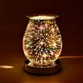 thumbnail image 1 of Black Friday Deals 2022 TIMIFIS Diffuser Home Essentials 3D Glass Electric Wax Melt Warmer Wax Burner Melter Warmer for Home Office, 1 of 2