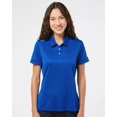thumbnail image 1 of Women`s 3-Stripes Shoulder Polo, L, Collegiate RoyalGrey Three, 1 of 1