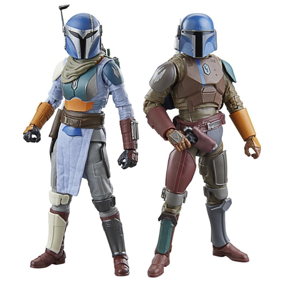 Star Wars The Black Series, pack de 2 figurines de collection Entraîneurs Shriek-Hawk mandaloriens (15 cm)