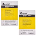 thumbnail image 2 of Niche Front Brake Pad Set for BMW R1200GS Organic Motorcycle 2 Pack 519-KPA2551D, 2 of 5