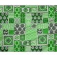 thumbnail image 4 of oneOone Tissu Polyester Spandex Vert Foncé Tissu Patchwork Matière de Robe Tissu Imprimé Tissu au Mètre 56 Pouces Wide-Z0, 4 of 5