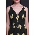 thumbnail image 4 of Bimba Butterfly Ladies Printed Resort Maxi DrawstringDressSpaghetti Strap Beach Wear-Medium, 4 of 4