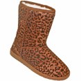 thumbnail image 1 of Bottes en Microfibre de 9 Po pour Femmes Dawgs, Imprimé Léopard, Taille 5, 1 of 1