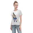 thumbnail image 4 of Women's Basic Short Sleeve T-Shirt Conan and Xiaolan, 4 of 6