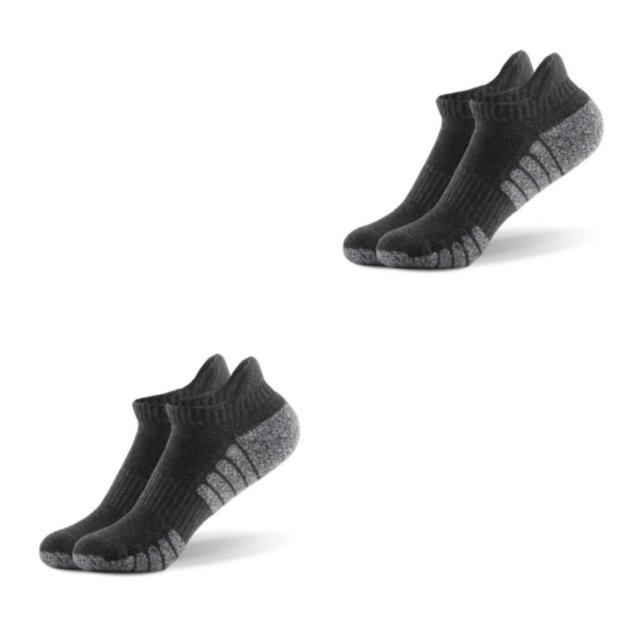 Decodeary Active Printing And Dyeing Socks - Stay Fashionable And Active At Same Time dark grey M(35-38) 2Set