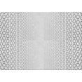 thumbnail image 1 of Ahgly Tapis Rectangulaire Lavable en Machine Intérieur Transitionnel Gris Platine, 2 Pieds x 3 Pieds, 1 of 7