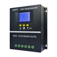 thumbnail image 1 of Contrôleur de Charge Solaire 100A 80A 60A 12V 24V 36V 48V Panneau Solaire Régulateur de Pile au Plomb/lithium Double USB, Largement Utilisé, 1 of 5