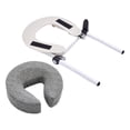thumbnail image 3 of lionlar Massage Table Face Down Pillow Comfort Practical Premium Face Cradle Cushion Gray, 3 of 8