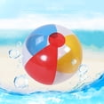 thumbnail image 4 of 6 Pcs Ballon de Plage Gonflable Coloré Été Plaisir Aquatique Jouer Ballon de Plage Ballon de Piscine Jouet pour Enfants (38 cm), 4 of 9