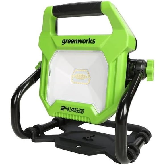Greenworks Lampe de Travail DEL 24 V CA/CC 2000 Lumens (Outil Seulement) - WL24B00