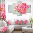 thumbnail image 1 of Design Art - Pink Peony Flowers in White Vase, 1 of 3