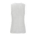 thumbnail image 4 of Yuyuzo Tank Tops for Men Notch V Neck Slim Fitted Tunic Tops Summer Casual Solid Color Basic Shirts, 4 of 5
