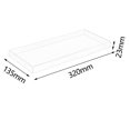 thumbnail image 2 of Clavier Acrylique Transparent Protection Claire pour Support d'Ordinateur Portable Logitech anti premium Bureau 75 Touches, 2 of 9