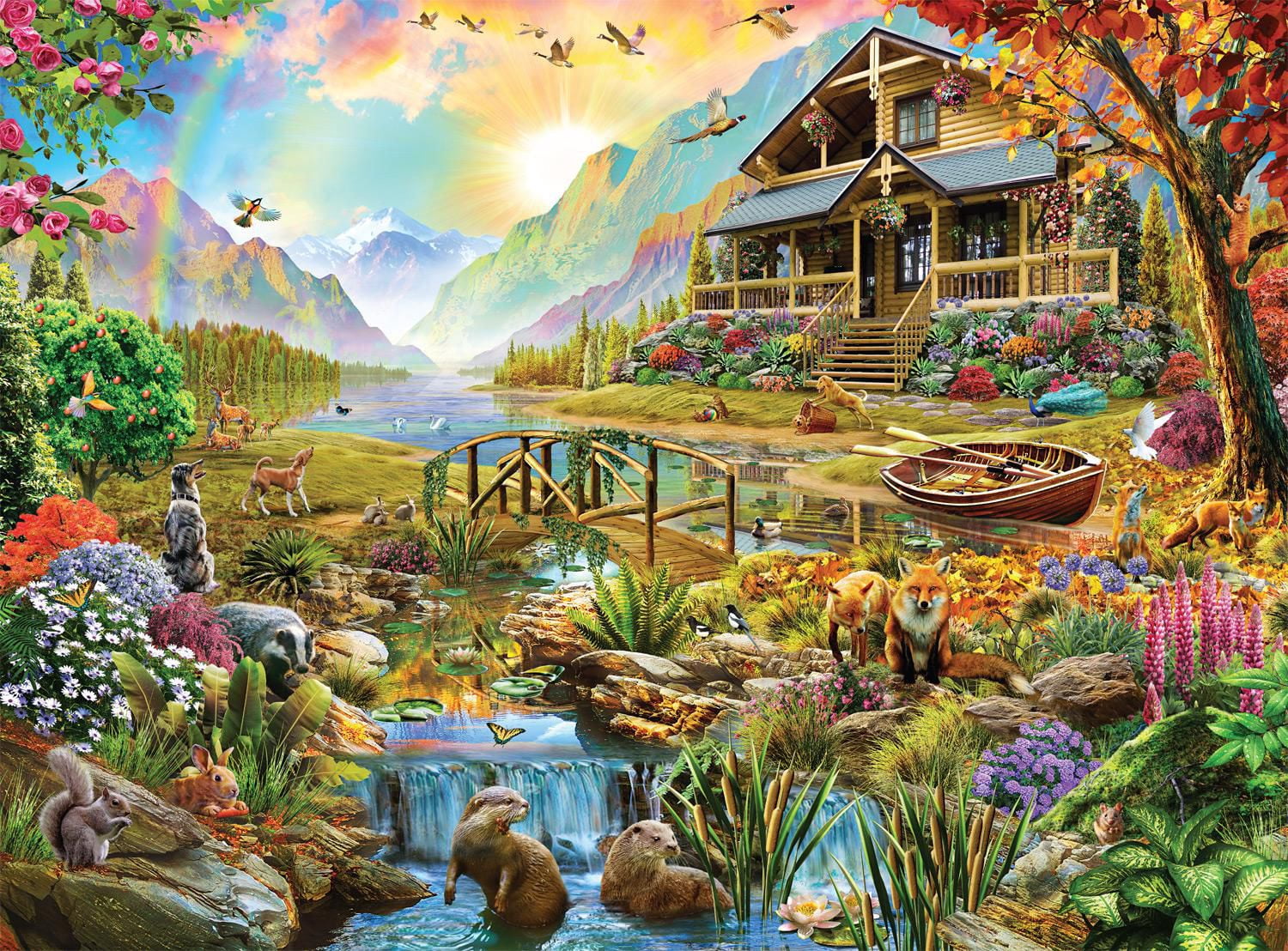 Buffalo Games - Le puzzle Signature Collection - Paradise in the Country - en 1000 pièces