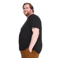 thumbnail image 4 of George Big Men's Stretch V-Neck T-Shirt, 4 of 6