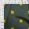 thumbnail image 1 of oneOone Silk Tabby Fabric Small Motif Ikat Fabric Prints By Yard 42 Inch Wide, 1 of 4