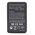 thumbnail image 4 of Camera Battery Charger, Exquisite Battery Charger Plastic LCD Display Stable  For A6300 A6500 A6000 A7r A7, 4 of 8