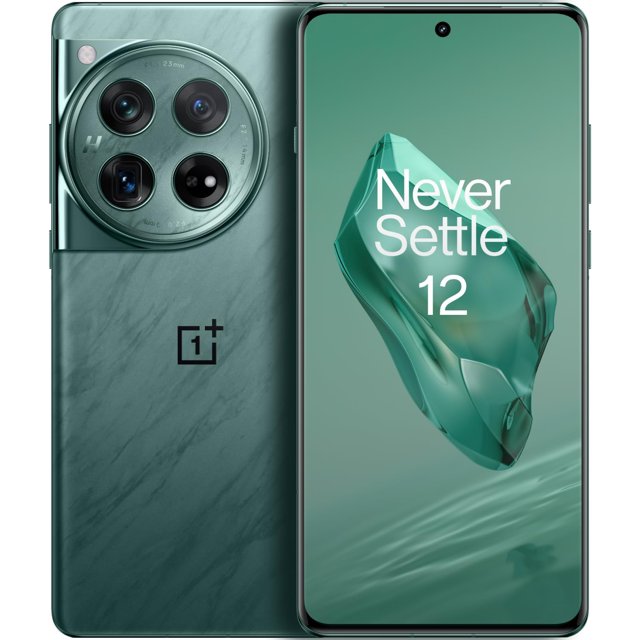 OnePlus 12 5G 256GB + 12GB RAM (Flowy Emerald) | Brand New Factory Unlocked Cell Phone