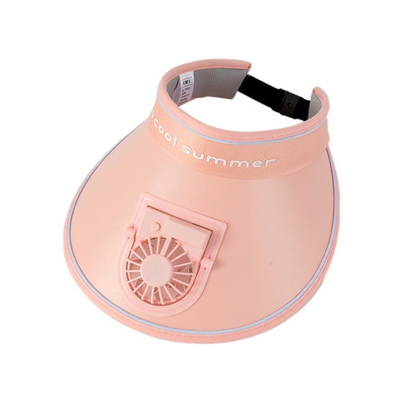 Kyusrd Aubaines d'Été pour Terrasse Extérieure!Chapeau Ventilateur Respirant d'Été Chapeau Pare-Soleil Ventilateur Visière de Soleil Chapeau de Pêche Chapeau à Visière Chapeau à Chargement USB Ventilateur pour le Sport