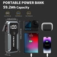 thumbnail image 3 of FEATOU Car Jump Starter Portable,5000A Peak 12V Battery Jump Starter for All Gas and Up to 7.0L Diesel Engine,Portable Battery Booster Box with USB Quick Charge and Type C Supersafe, 3 of 6