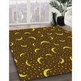 thumbnail image 3 of Ahgly Company Tapis d'Intérieur Lavables en Machine, Rectangle de Transition de Nuit Rouge, 2' x 3', 3 of 7