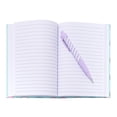 thumbnail image 2 of Claire's Ensemble de Papeterie Violet Sleepy Animals de 6 Pcs, Comprend Bloc-Notes, Règle, journal, Taille-Crayon, Stylo et Gomme, 12308, 2 of 2