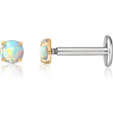 Limerencia 18g Titanium Bijou de Perçage de Tragus à Filetage Interne Clous de Nez Boucle d'Oreille pour Femmes Ou Hommes