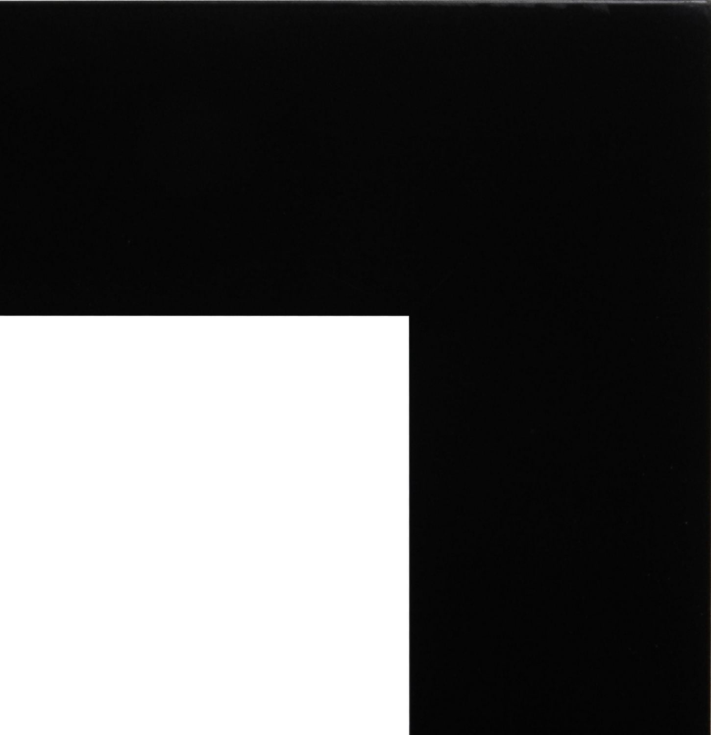 Unbranded Cadre photo Museum 6x8po , finition noir, décoratif pour table et mur
