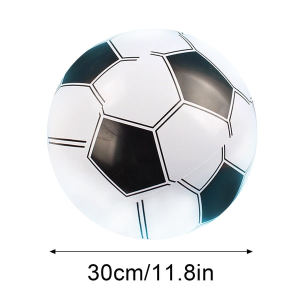 Ballon De Football Gonflable Géant – 6 Tailles De 50 à 150 Cm – PVC Résistant – Pour Plage, Piscine Et Jeux D'Extérieur