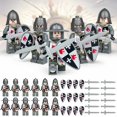 thumbnail image 3 of 84PCS Medieval Legion Minifigures Set – Warrior Battle Characters, Building Blocks Toy for Birthday & Gift Collection, 3 of 6