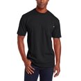 thumbnail image 1 of Dickies T-Shirt à Manches Courtes pour Homme, Coupe Lourde, Col Ras du Cou, 6X, Noir, 1 of 1