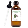thumbnail image 1 of Clary Sage Essential Oil 4 oz with Glass Dropper, All Pure Natural Uncut, 1 of 1