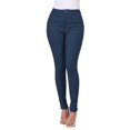 thumbnail image 2 of WTXUE High Waisted-Rise Colored Jeans Stretchy Pants for Women Blue, 2 of 7