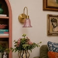 thumbnail image 3 of Beautiful Pink Flower Petal LED Rechargeable Wall Sconce by Drew Barrymore, 3 of 4