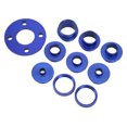 thumbnail image 2 of Ensemble de Guides de Gabarit de Routeur, Alliage d'Aluminium Haute Résistance Bleu Facile à Utiliser 10 Pcs Guides de Gabarit de Routeur pour Industriel, 2 of 8