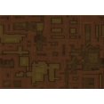 thumbnail image 1 of Ahgly Tapis Rectangulaire Lavable en Machine Intérieur Transitionnel Brun Bronze Foncé, 7 Pieds x 10 Pieds, 1 of 7