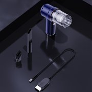 Dvkptbk cordless vacuum cleaner Car Vacuum Cleaner, Handheld Vacuum Cleaner High Power Vacuum Cleaner with Multi-nozzle and Floor Brush for Vehicle/office/ Pet Hair.