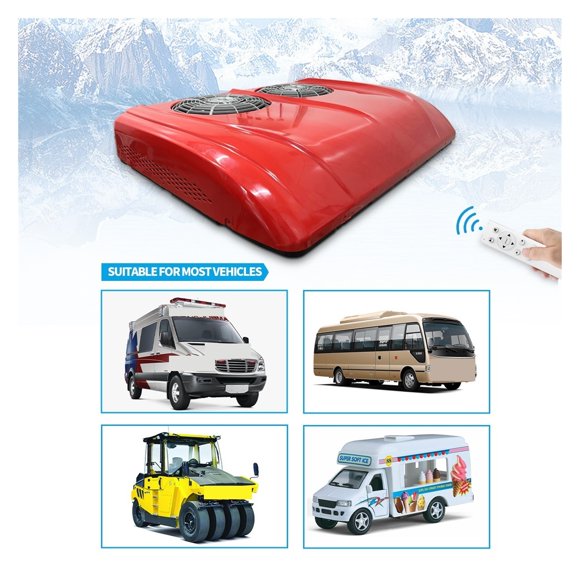 Double Brushless Fan Electric Rv Air Conditioner ,Roof Top Car Air Conditioning 12V 24V For Motorhome Truck Camper Van ,Energy Saving