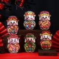 thumbnail image 2 of Penkiiy Enveloppes Rouges Chinoises pour le Nouvel An Serpent 2025, Argent Porte-Bonheur de Poche Rouge Cadeaux Hongbao pour le Nouvel An Lunaire, Anniversaire, Mariage, Design Mignon et Adorable - 6 Pcs, 2 of 9