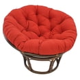 thumbnail image 4 of 44-inch Solid Micro Suede Papasan Cushion (Fits 42-inch Papasan Frame) - Black, 4 of 5