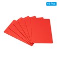 thumbnail image 3 of Unique Bargains 0.8mm Metal Business Cards Blank Name Card Laser Engraving Anodized Aluminum, Red 6 Pack, 3 of 6