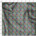 thumbnail image 4 of Soimoi Poly Georgette Fabric Tropical Leaves Printed Fabric 1 Yard 42 Inch Wide, 4 of 5